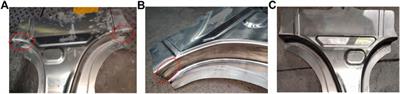 Hot Stamping of a B-Pillar Reinforced Panel With 7075 Aluminum Alloy and the Feasibility Study of Short-Time Aging